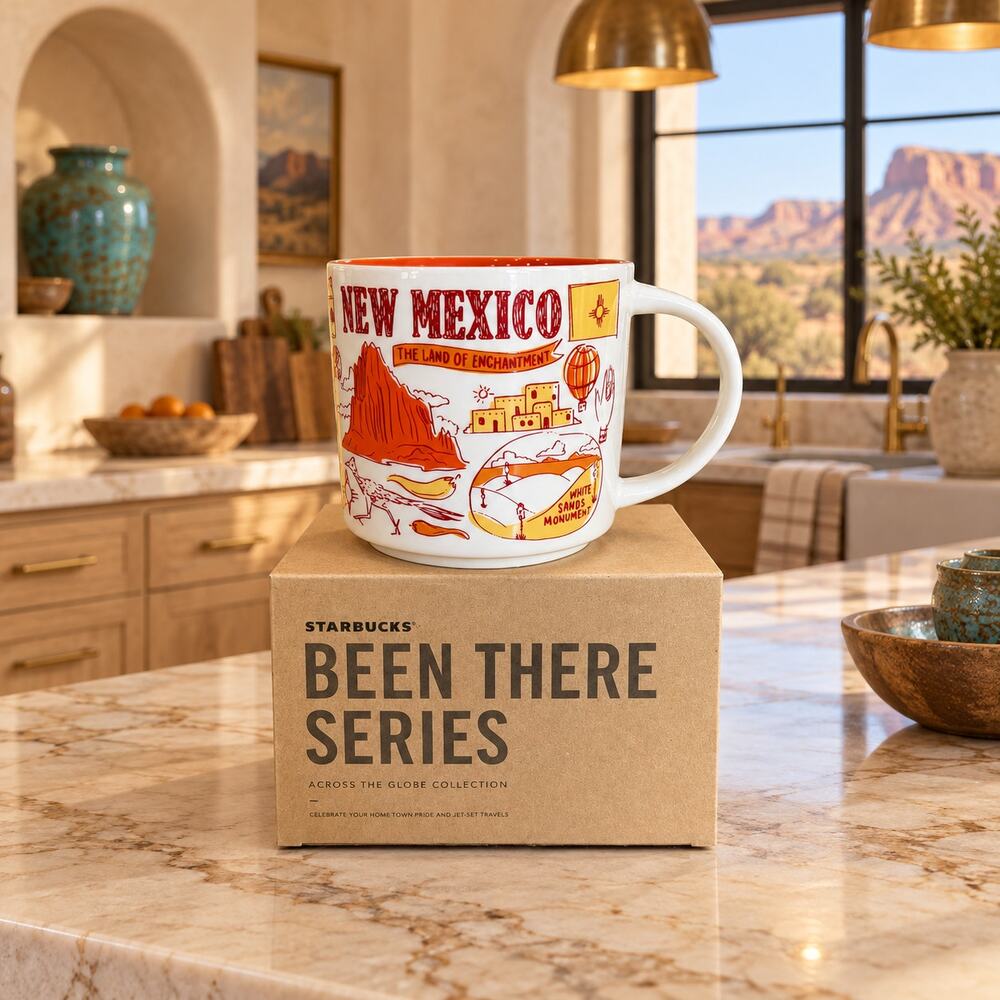 Starbucks New Mexico Been There Series 14oz Coffee Mug New With Box